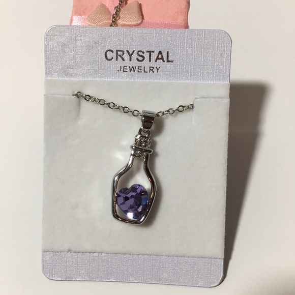 (Last 1) Austrian Crystal Necklace made w/Swarovsk - Picture 3 of 5